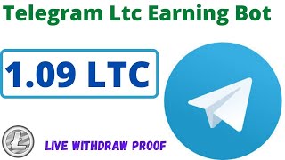 Earn Litcoin  Telegram ltc Earning BOT  best LTC earning bot live Payment Proof  BY Abid STV [upl. by Anuahsed904]