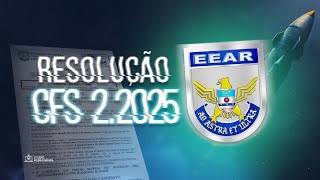 Resolução CFS 22025  Prova da EEAR 🚀 [upl. by Kaspar]