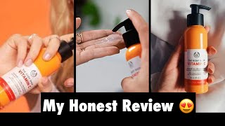 My honest review after using The Body Shop Vitamin C Glow Revealing Liquid Peel skincare [upl. by Dolora763]