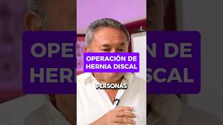 operación de hernia discal salud hernia herniadedisco quiropraxia columnavertebral espalda [upl. by Im92]