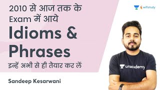 Idioms and Phrases  PYQs  English  SSC GD 2021  wifistudy  Sandeep Kesarwani [upl. by Anhavas]