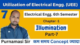 7 Electrical 6th Semester  UEE  Ch1 Illumination PolytechnicPathshala [upl. by Pasco]