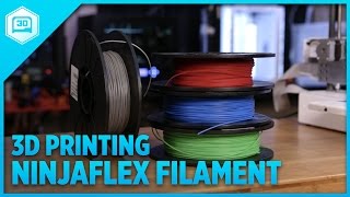 How to 3D Print Ninjaflex 3DPrinting [upl. by Wallack36]