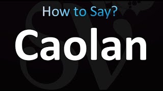 How to Pronounce Caolan correctly [upl. by Ayian]