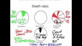 Epidemiology Calculating Death Rates [upl. by Adikam]