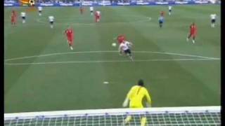 World Cup 2010  Germany vs England  Klose goal [upl. by Gnav261]