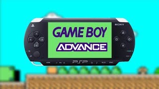 Play GameBoy Advance Games on PSP gPSP Kai Emulator [upl. by Pretrice]