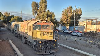 Trenes FCAB en Calama [upl. by Nimzzaj]