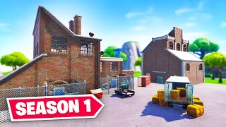 SEASON 1 MAP HIDE amp SEEK in Fortnite [upl. by Elhsa]