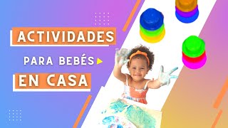 Actividades para Bebé de 1 años  Motricidad Fina y Gruesa materiales sencillos [upl. by Trilley163]