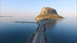 Monemvasia drone video [upl. by Shaylah]