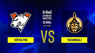 Virtuspro vs TheMongolz  IEM Rio 2024  Group B [upl. by Sivlek25]