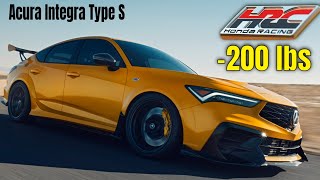 Acura Integra Type S HRC Prototype 200 Pounds Lighter [upl. by Onailime]