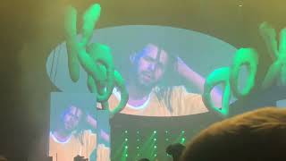 J Cole  KOD Tour  Performing 1985 Lil Pump Diss  Wells Fargo Center Philadelphia Pennsylvania [upl. by Leaper]