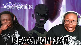 The Legend of Vox Machina 3x11  Deadly Echoes  Reaction [upl. by Alaine]