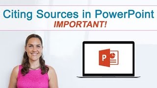 How to cite sources in PowerPoint  Its important [upl. by Mcbride]