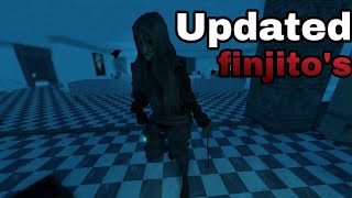 Blair  Updated Finjitos  Solo GHOST hunting roblox [upl. by Llenil]