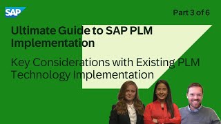 Ultimate Guide to SAP PLM Implementation Part 3  Key Points for Existing PLM Tech [upl. by Sulamith]