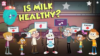 Is Milk Really Healthy  Lactose Intolerance  The Dr Binocs Show  Peekaboo Kidz [upl. by Nyahs888]