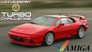 Lotus Esprit Turbo Challenge  Commodore Amiga [upl. by Ayotl]