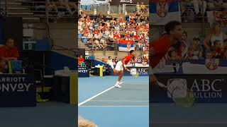 Felix AugerAliassime slow motion serve tennis serve Felix sports [upl. by Cary]