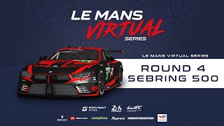 LIVE Le Mans Virtual Series Round 4  Sebring 500 [upl. by Wentworth]