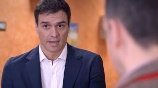 Pedro Sánchez “Ni los de Podemos son tan castos ni yo soy tan casta”  Salvados [upl. by Eittik]