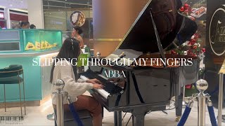 SLIPPING THROUGH MY FINGERS  ABBA  PianoleMary Public Piano Cover [upl. by Avraham]