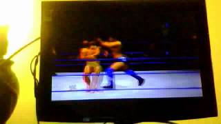 wwe 12 sin cara and rey mysterio vs miz and cody rhodes [upl. by Yelssew]