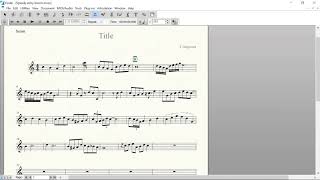 Finale Notation Software Lesson 2 Customizing or Creating a Template  Loading Libraries [upl. by Ferdy]