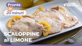 SCALOPPINE AL LIMONEsemplicemente irresistibili🤤💛🍋 [upl. by Zebulon216]