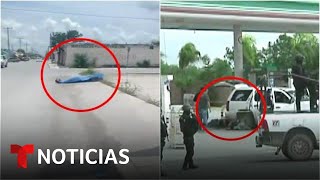 Al menos 14 muertos en una jornada sangrienta en Reynosa Tamaulipas  Noticias Telemundo [upl. by Anaidirib]