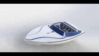 Boat hull  Loft Exercise 8 SOLIDWORKS [upl. by Elocyn]