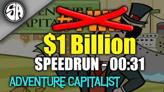 Adventure Capitalist 1 Billion Speedrun  31 Seconds [upl. by Hogarth]