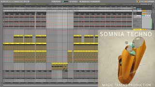 Ableton Live Project Template  Somnia Techno Techno Style [upl. by Meesak]