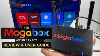 Magabox MG4 IPTV Android TV Box  Live TV  Movies  TV Shows [upl. by Fanny]