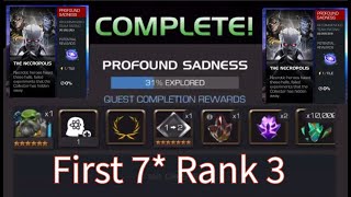 Necropolis Completion Rewards and My First 7 ⭐ Rank 3 [upl. by Mordy]