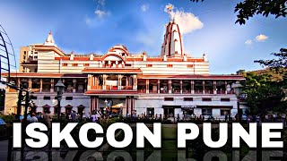 Iskcon Temple Pune Pune Travel iskcon pune temple mayuriverse [upl. by Archle]