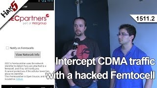 Intercept CDMA traffic with a hacked Femtocell Hak5 15112 [upl. by Dafodil340]