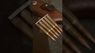 Karabiner 98 kurz MauserK98 Stripper Clip Demonstration [upl. by Annahaj732]