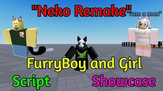 ROBLOX Exploiting  quotNEKO REMAKEquot Showcase SCRIPT IN DESC [upl. by Enyawud]