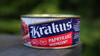 Paprykarz Wieprzowy Krakus Test i Recenzja KO [upl. by Hotze264]