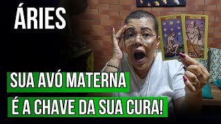 ÁRIES ♈⟡☾⚝☽⟡VOCÊ RECEBERÁ ESSE SINAL⟡☾⚝☽⟡ SUA AVÓ MATERNA É A CHAVE DA SUA CURA🔮 tarot signos [upl. by Rollecnahc]