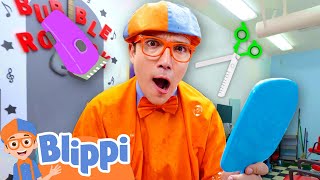 Blippi Gets A Haircut  Blippi  Educational Videos for Kids [upl. by Josiah]