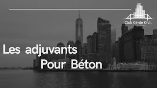 les adjuvants pour béton [upl. by Opportuna]