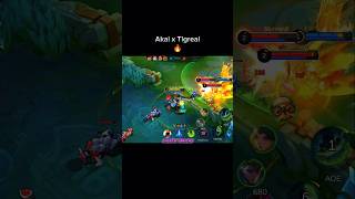 Akai x Tigreal 🔥💀 tigreal akai mobilelegends mlbb shorts shortsfeeds short tigrealmontage [upl. by Pitzer]