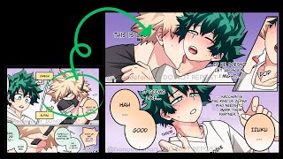 bakudeku  Baku HES GOING TO EAT ME english comic Dub [upl. by Marybella552]