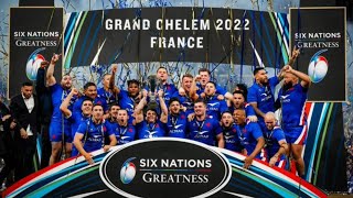 TOUS LES ESSAIS DU XV DE FRANCE DANS LE TOURNOIS DES 6 NATIONS 2022 💙🤍❤️ [upl. by Reinhold]