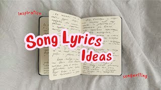 How to Generate Creative Song Lyrics Tips and Tricks [upl. by Nedmac]