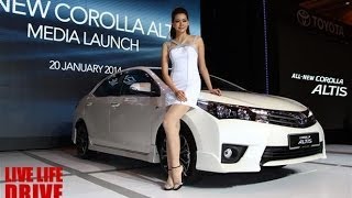 AllNew 11th Generation Toyota Corolla Altis Launched In Malaysia [upl. by Tulley]